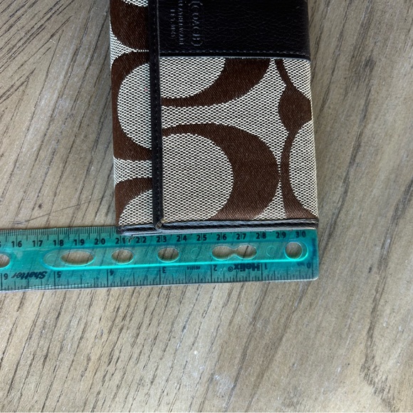 Coach Brown and Black Wallet - Picture 7 of 10